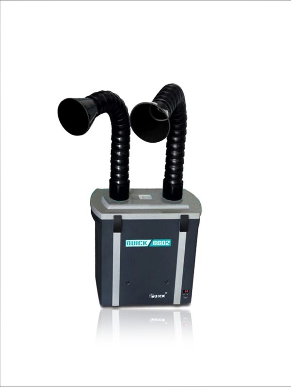 QUICK Dual Pipe Fume Extractor (250w / 2200V) (Quick Model # 6602) - Image 2