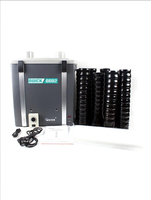 QUICK Dual Pipe Fume Extractor (250w / 2200V) (Quick Model # 6602) - Image 3