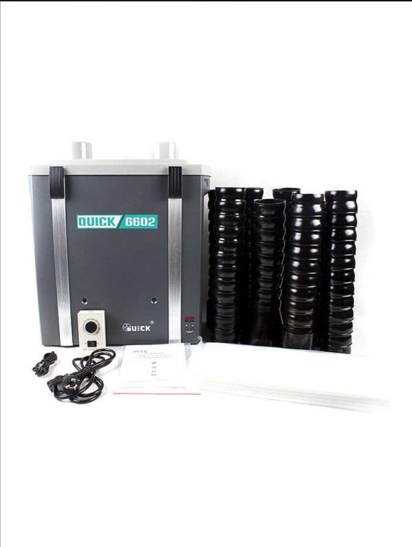 QUICK Dual Pipe Fume Extractor (250w / 2200V) (Quick Model # 6602) - Image 7