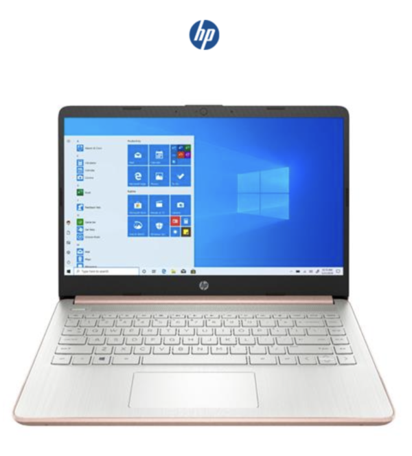 HP 14" Intel Celeron N4020 / 4GB RAM / 64GB eMMC / Intel UHD Graphics / Windows 10 S Laptop - Rose Gold (14-DQ0004DX)