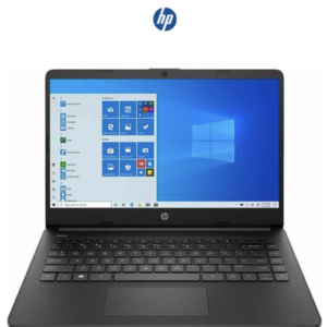 HP 14-DQ000 14" Intel N4020 / 4GB RAM / 64GB eMMC / Intel UHD Graphics / Windows 10S Laptop - Jet Black (14-DQ0001DX)