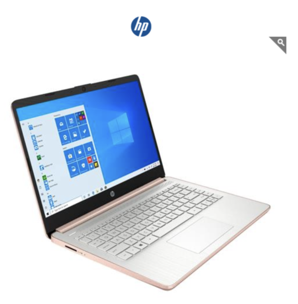 HP 14" Intel Celeron N4020 / 4GB RAM / 64GB eMMC / Intel UHD Graphics / Windows 10 S Laptop - Rose Gold (14-DQ0004DX) - Image 3