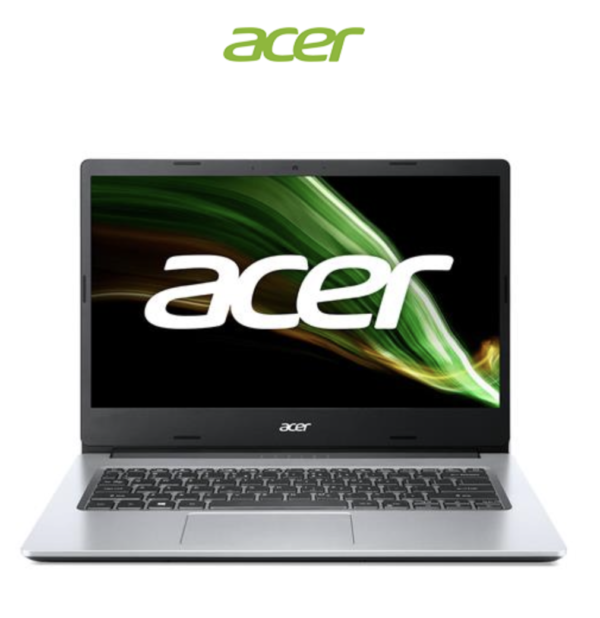Acer Aspire 1 14" HD N4500 / 4GB RAM / 128GB eMMC / Windows 11S Laptop - Silver (A114-33-C6U2)