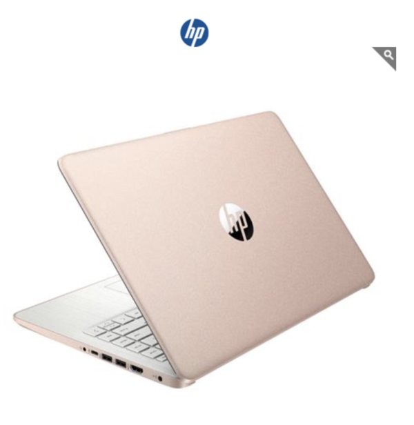 HP 14" Intel Celeron N4020 / 4GB RAM / 64GB eMMC / Intel UHD Graphics / Windows 10 S Laptop - Rose Gold (14-DQ0004DX) - Image 2